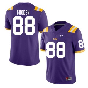 #88 Bernard Gooden LSU Purple Mens Jersey Player College Football 988162-544