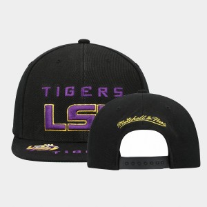 Fighting Tigers Black Unisex Hat Front Loaded HWC Snapback 651422-291