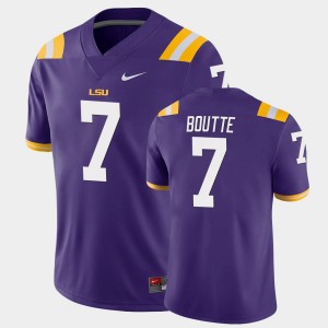 #7 Kayshon Boutte Tiger Nation Purple Men Jersey Game 448589-396