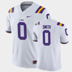 #0 Maason Smith LSU White Mens Jersey Game 547238-213