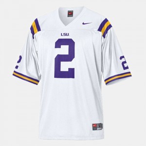 #2 Rueben Randle Tiger Nation White Men Jersey College Football 601245-496