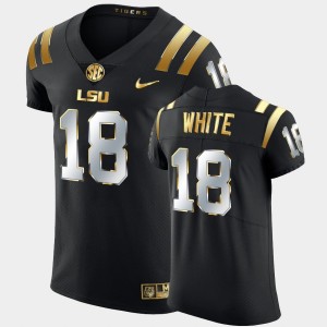 #18 Tre'Davious White Fighting Tigers Black Men Jersey Elite Golden Edition 453781-512