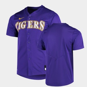 Custom LSU Purple Men's Jersey Vapor Untouchable Elite Replica College Baseball 160304-143