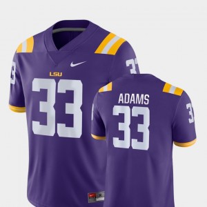 #33 Jamal Adams Louisiana State Tigers Purple Men Jersey College Football Game 904690-837