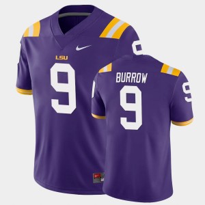 #9 Joe Burrow Louisiana State Tigers Purple Mens Jersey College Football Game 662328-685