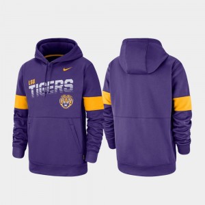 Tiger Nation Purple Men Hoodie Pullover Performance 731782-692