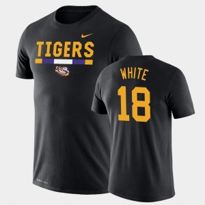 #18 Tre'Davious White Tigers Black Men T-Shirt Legend Performance Team DNA 230839-762