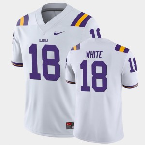 #18 Tre'Davious White Louisiana State Tigers White Mens Jersey Game College Football 275466-138